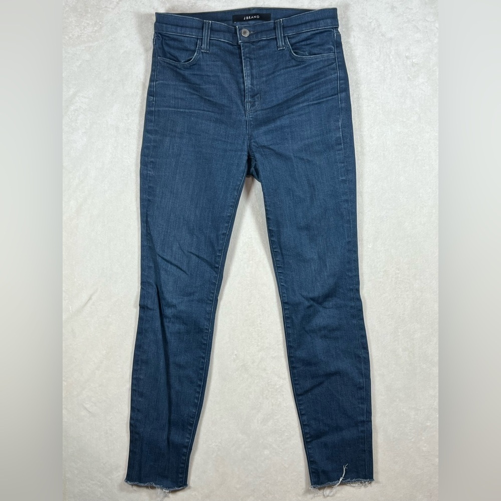 J Brand Maria High Rise Size 28 Slim Dark Blue Skinny Jeans